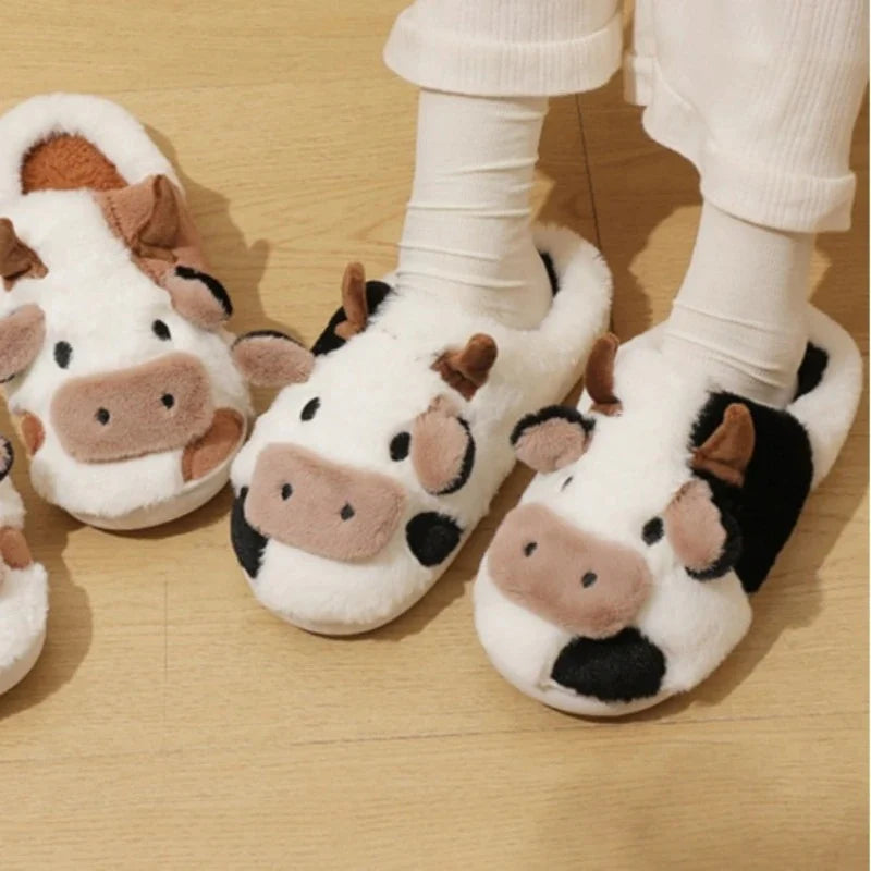 SnugPaws Cow Slippers